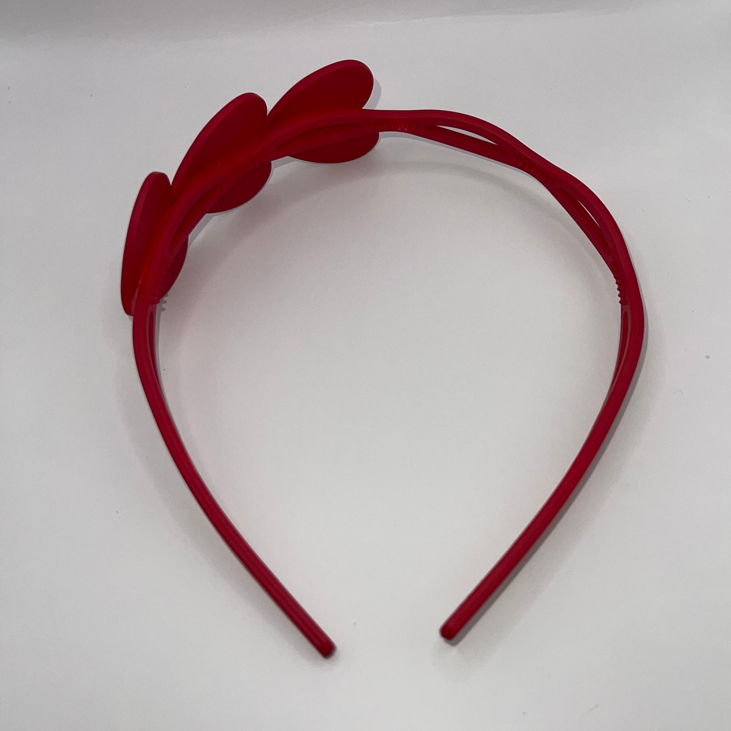 Hearts headband (red)