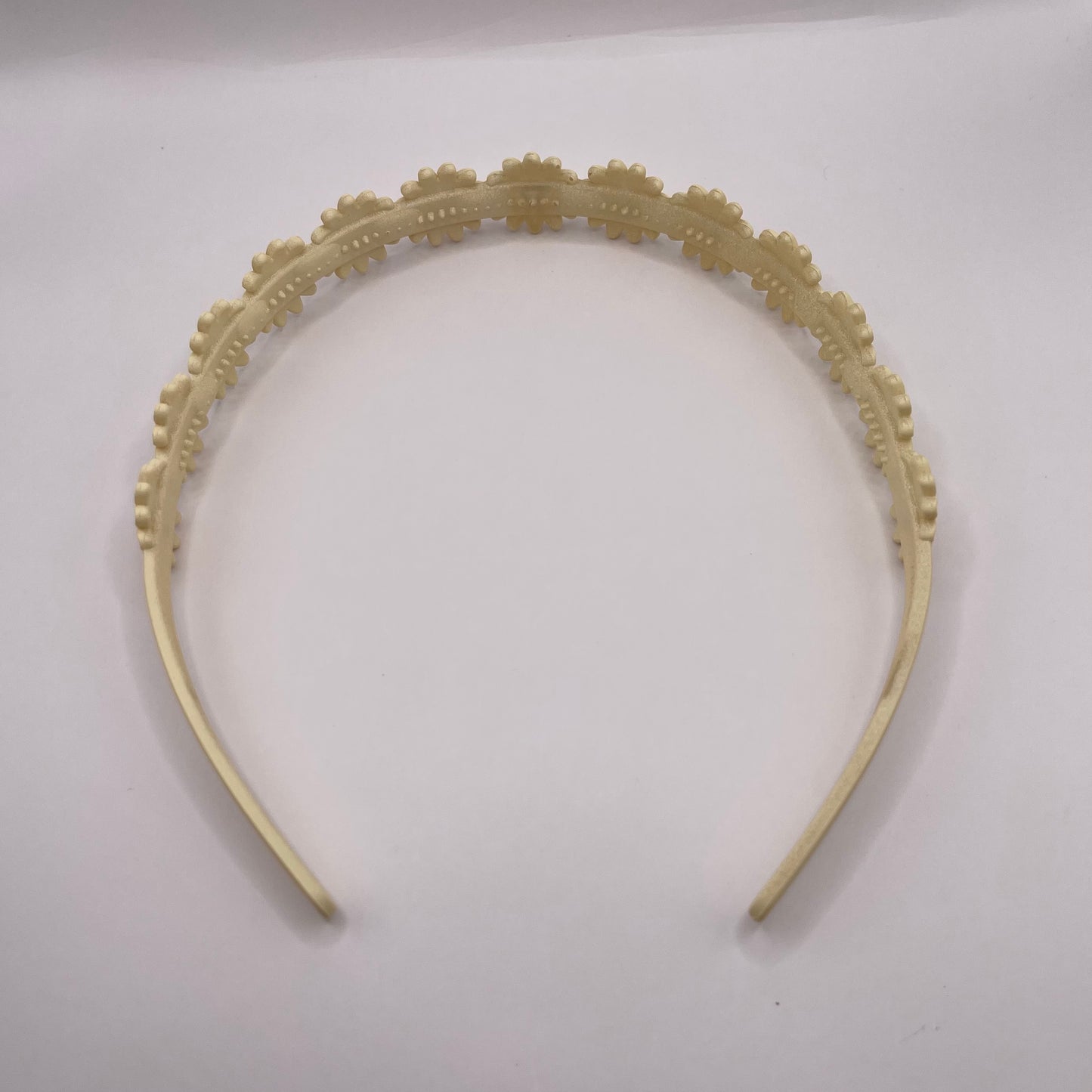 Flower headband (yellow)