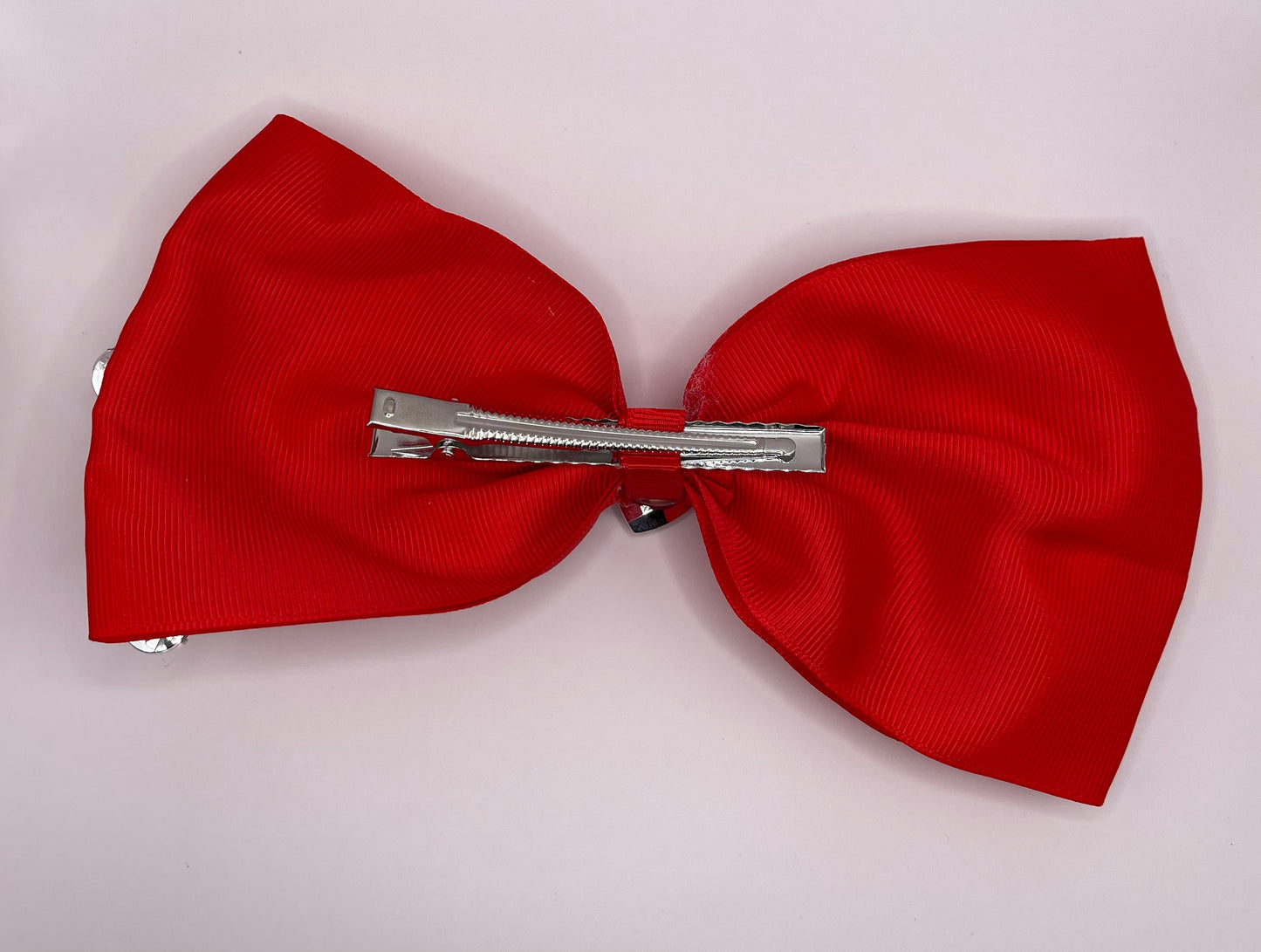 Red heart bow (jumbo)