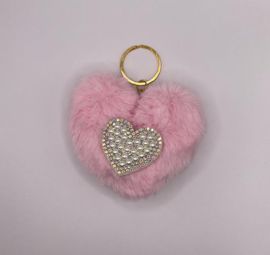 Heart keychain