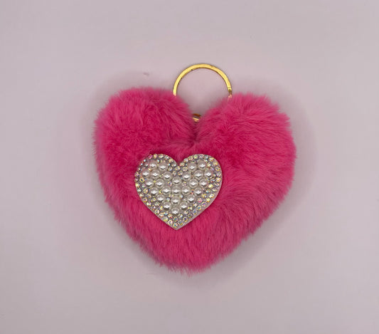 Heart keychain