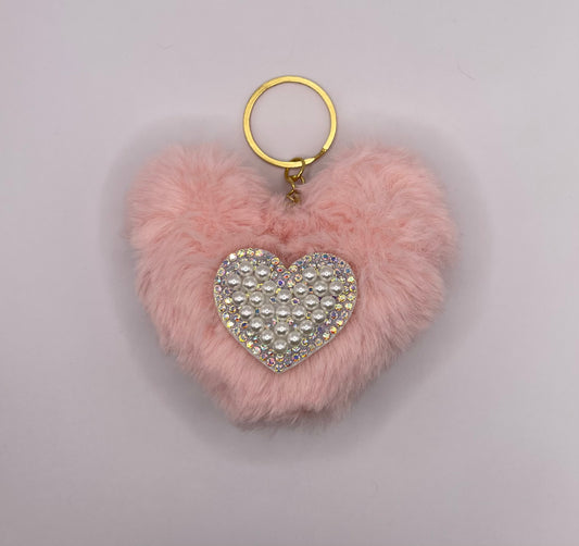 Heart keychain