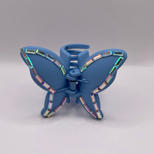 Butterfly hair claw (blue)