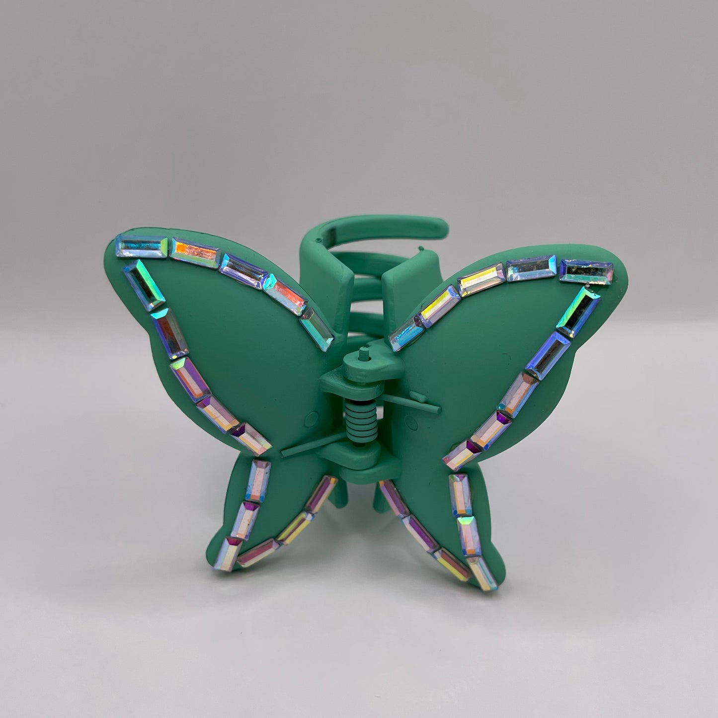 Butterfly hair claw (green)