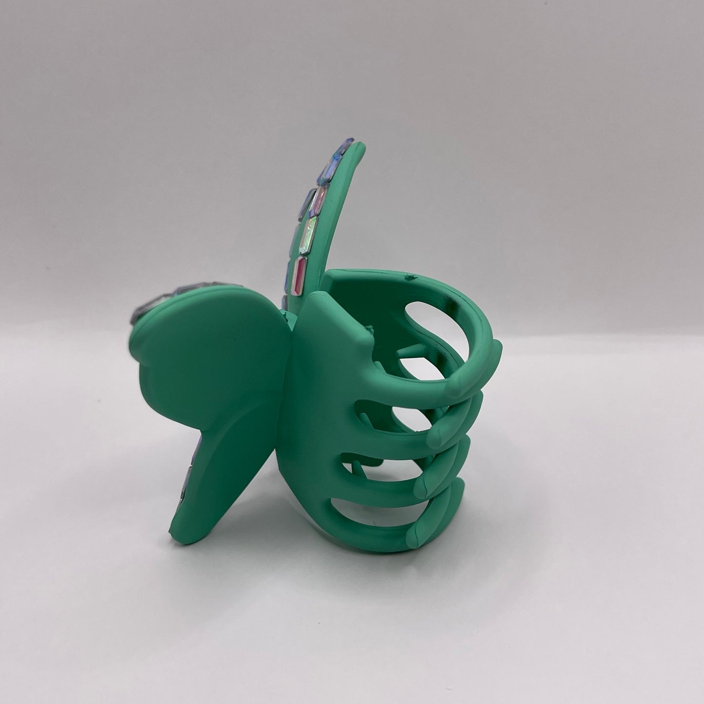 Butterfly hair claw (green)