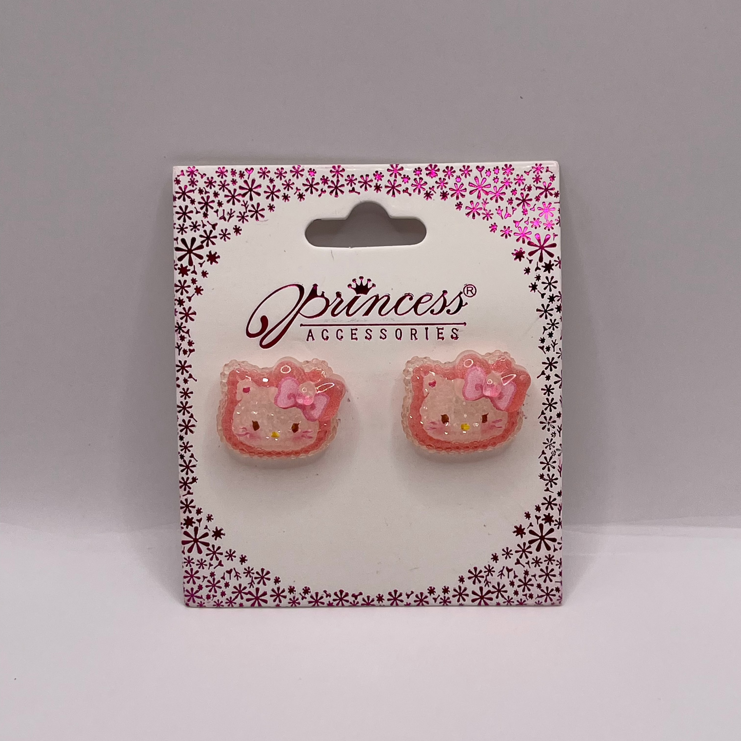 Pink earrings