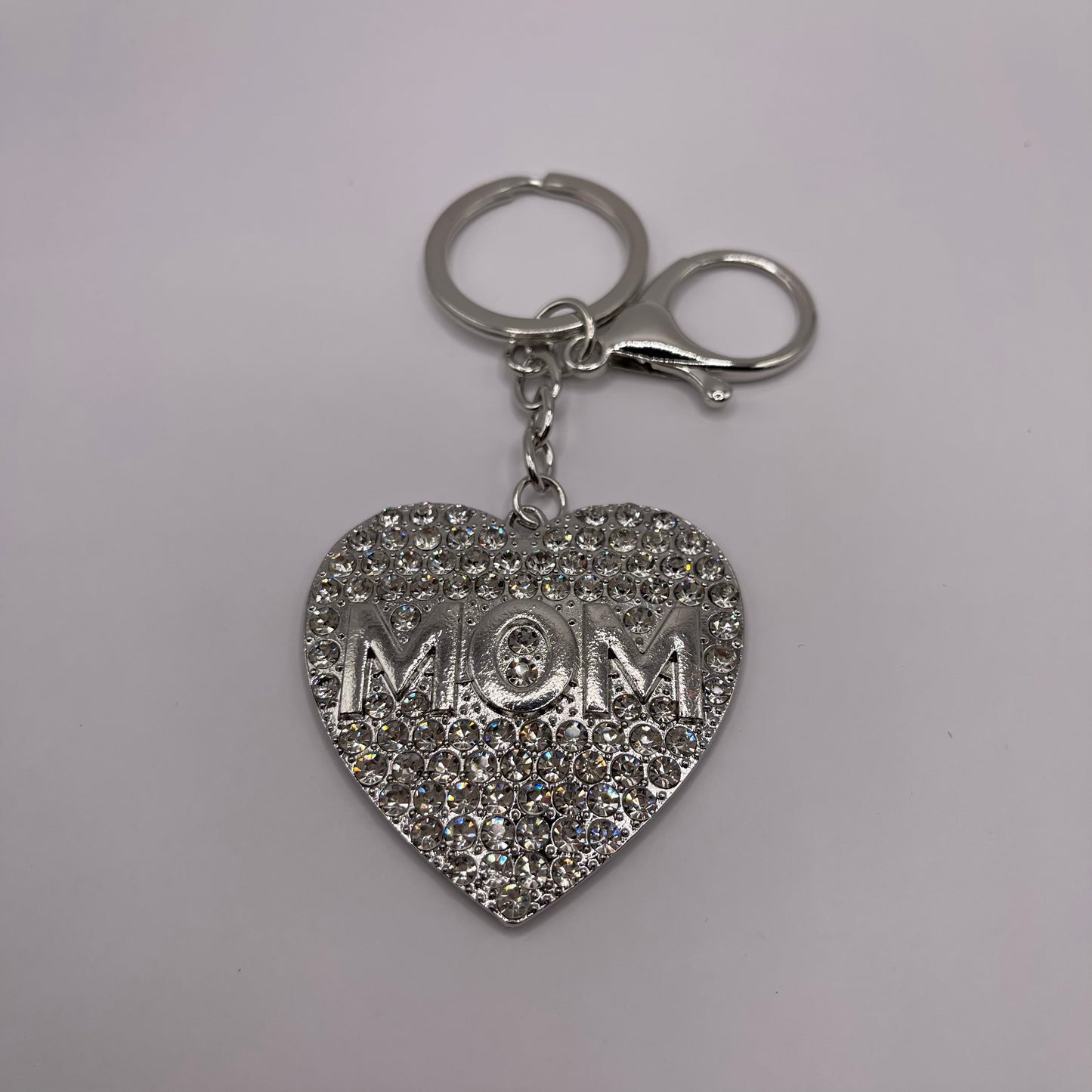 MOM keychain (color silver)