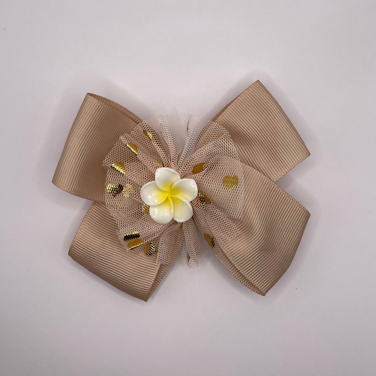 Flower bow (brown)