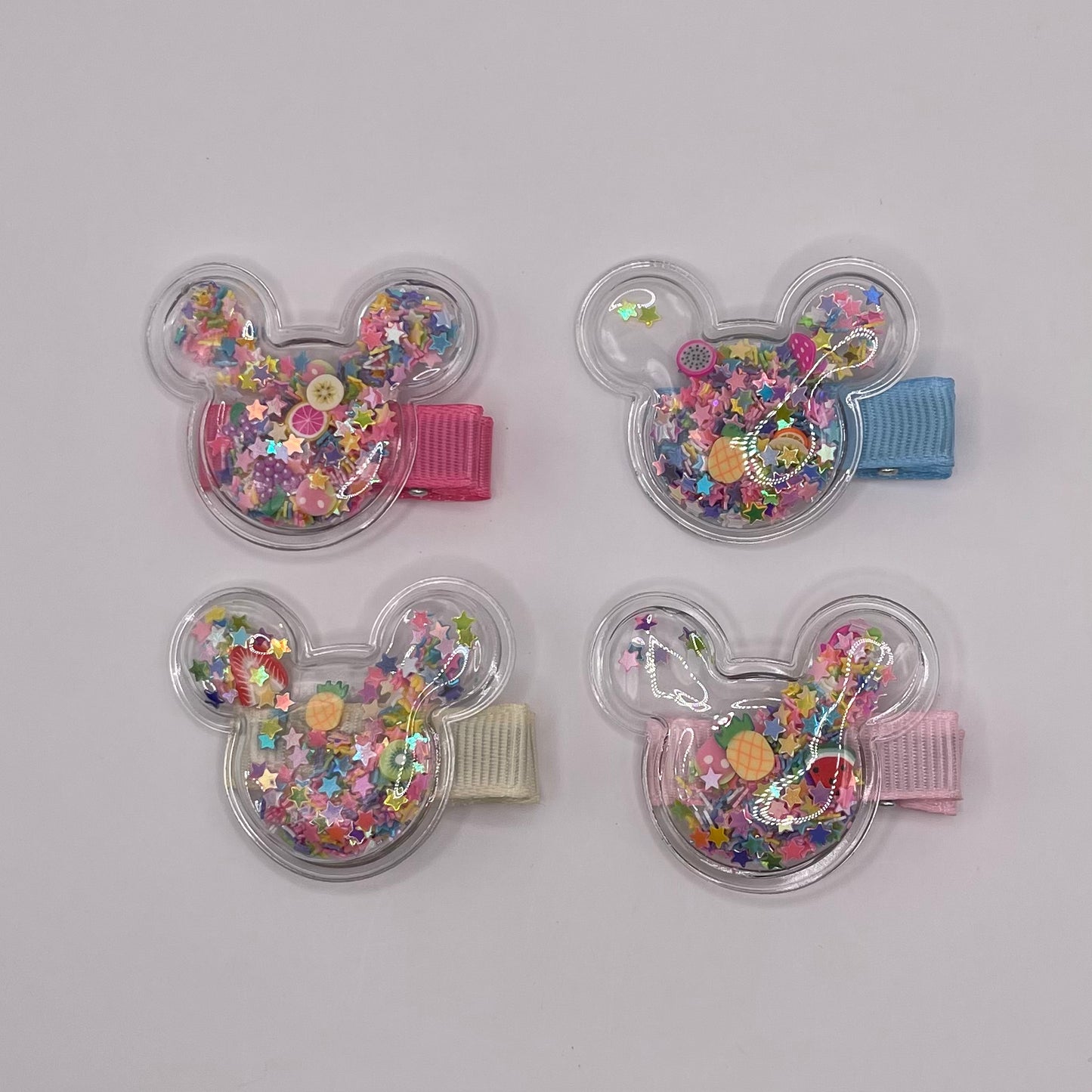 Minnie baby clips (mix colors)