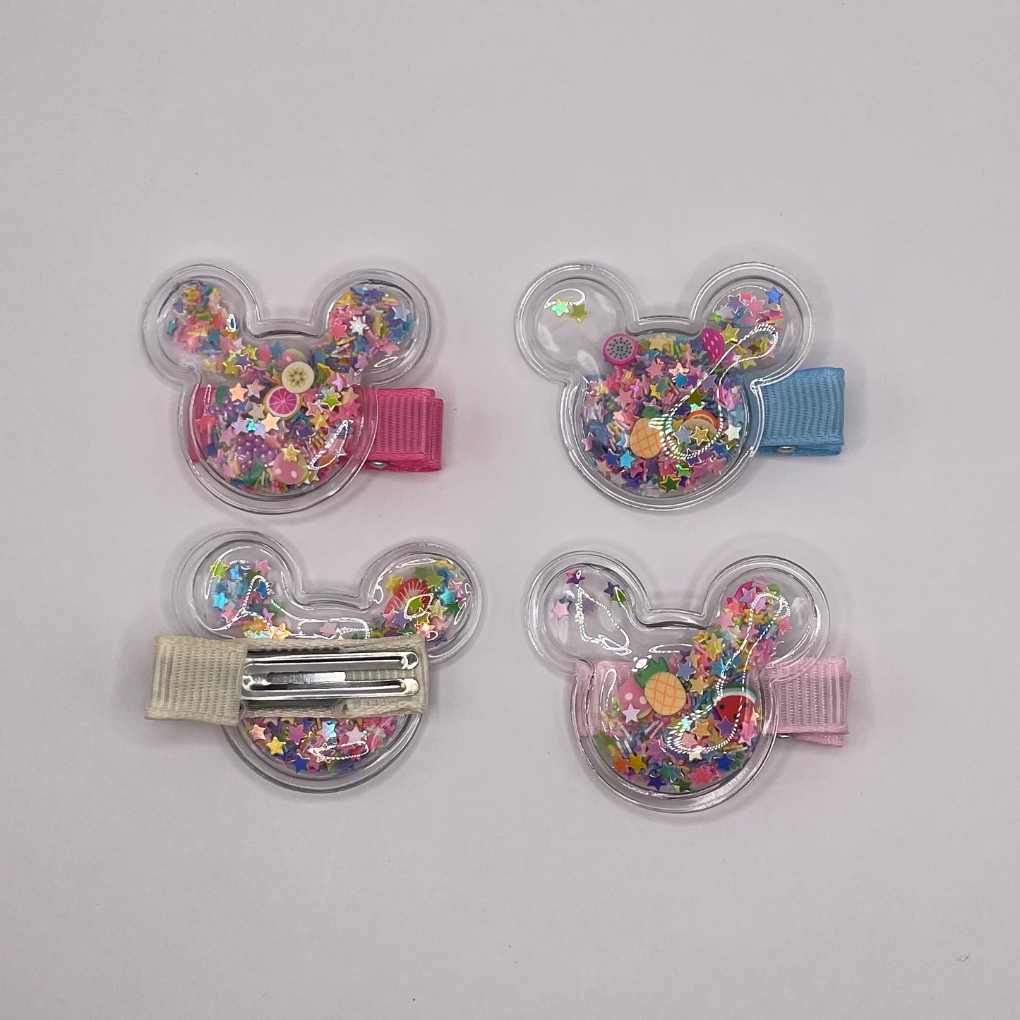 Minnie baby clips (mix colors)