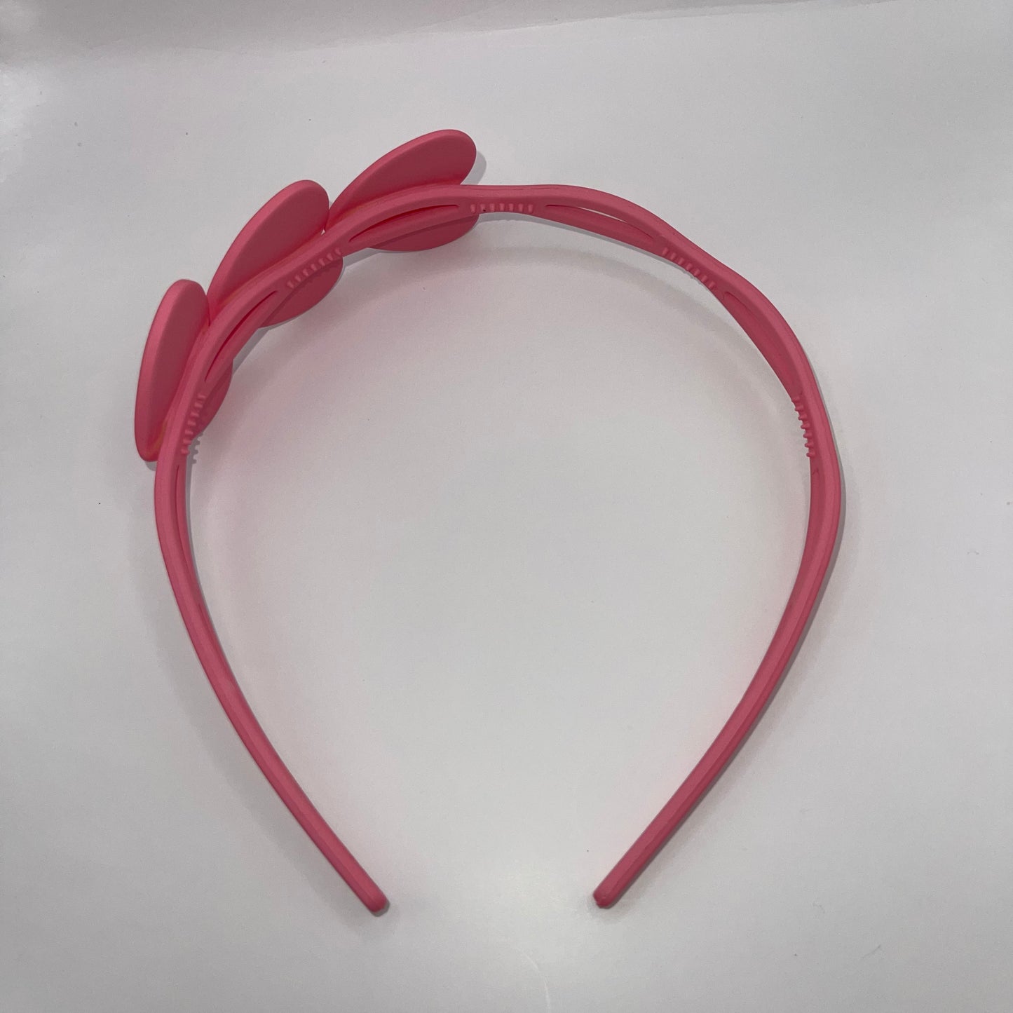 Hearts headband (fuchsia)